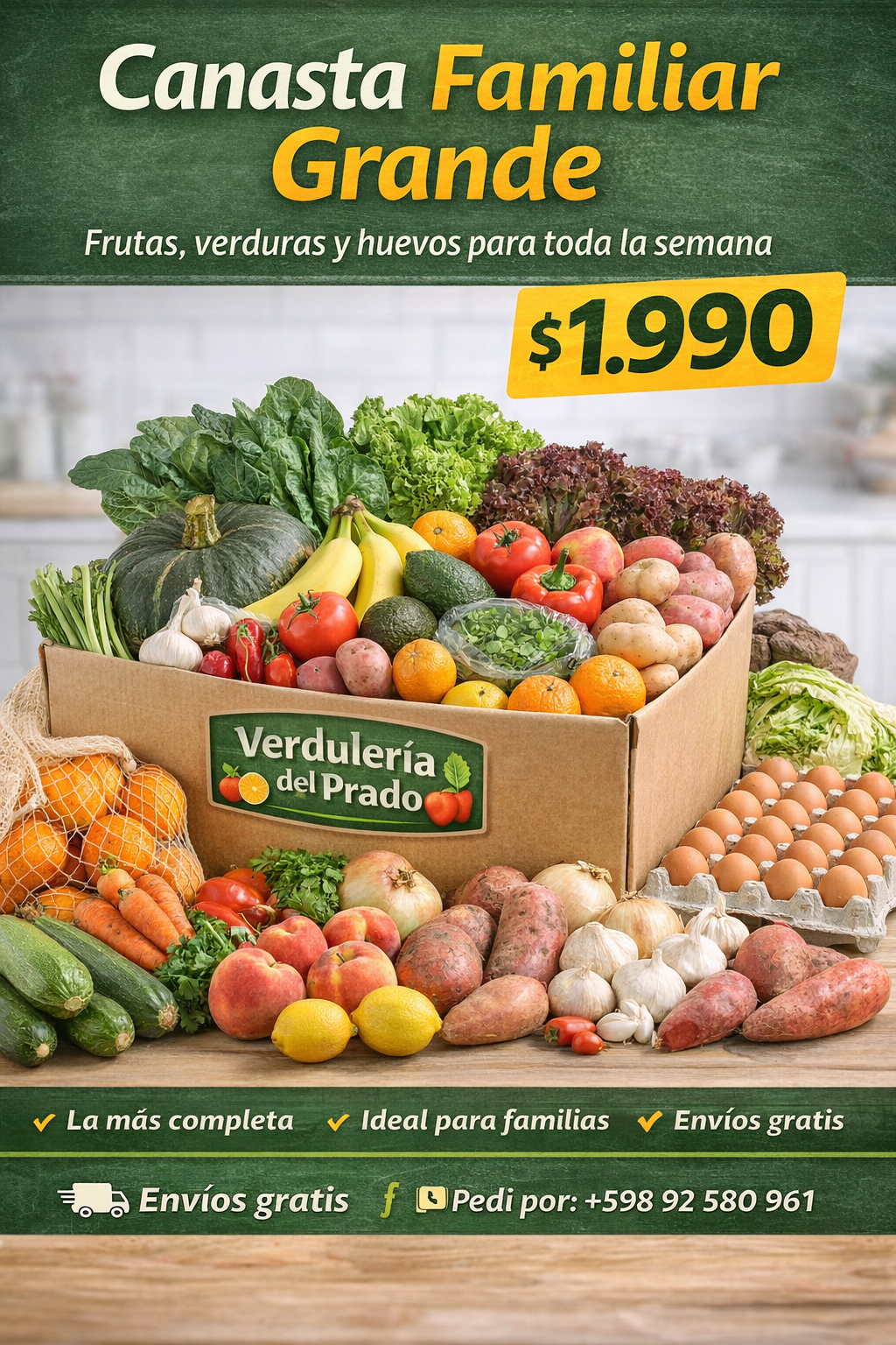 Canasta Familiar Grande – súper completa